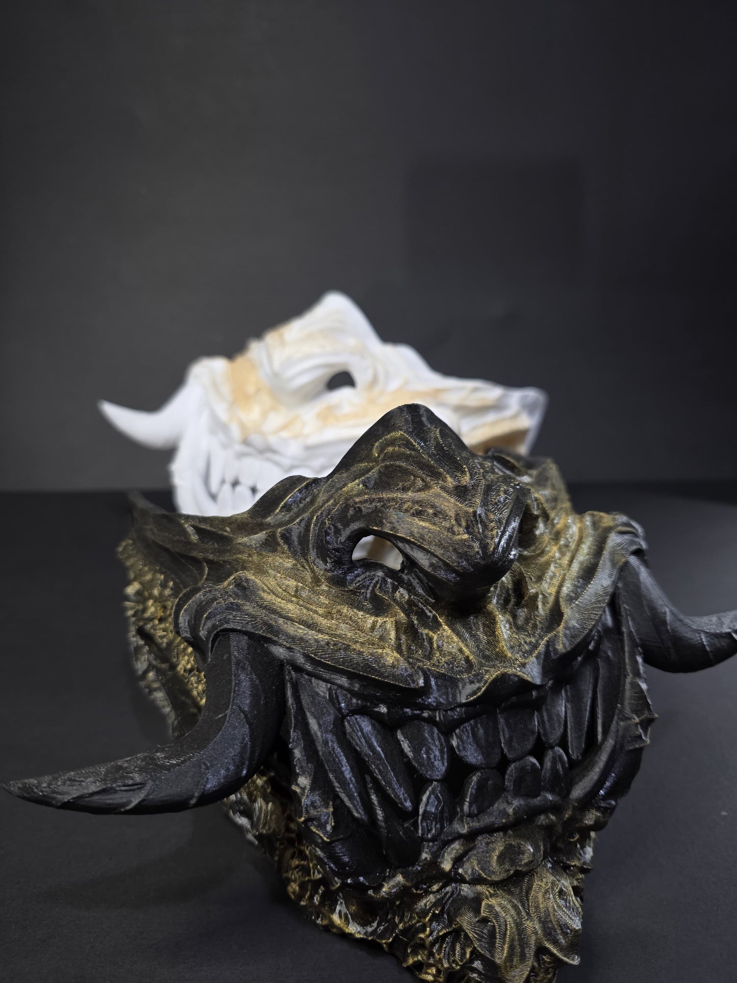 Golden Oni Mask