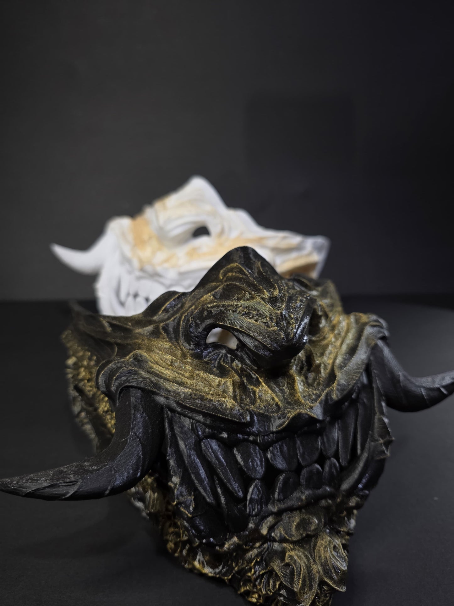 Golden Oni Mask