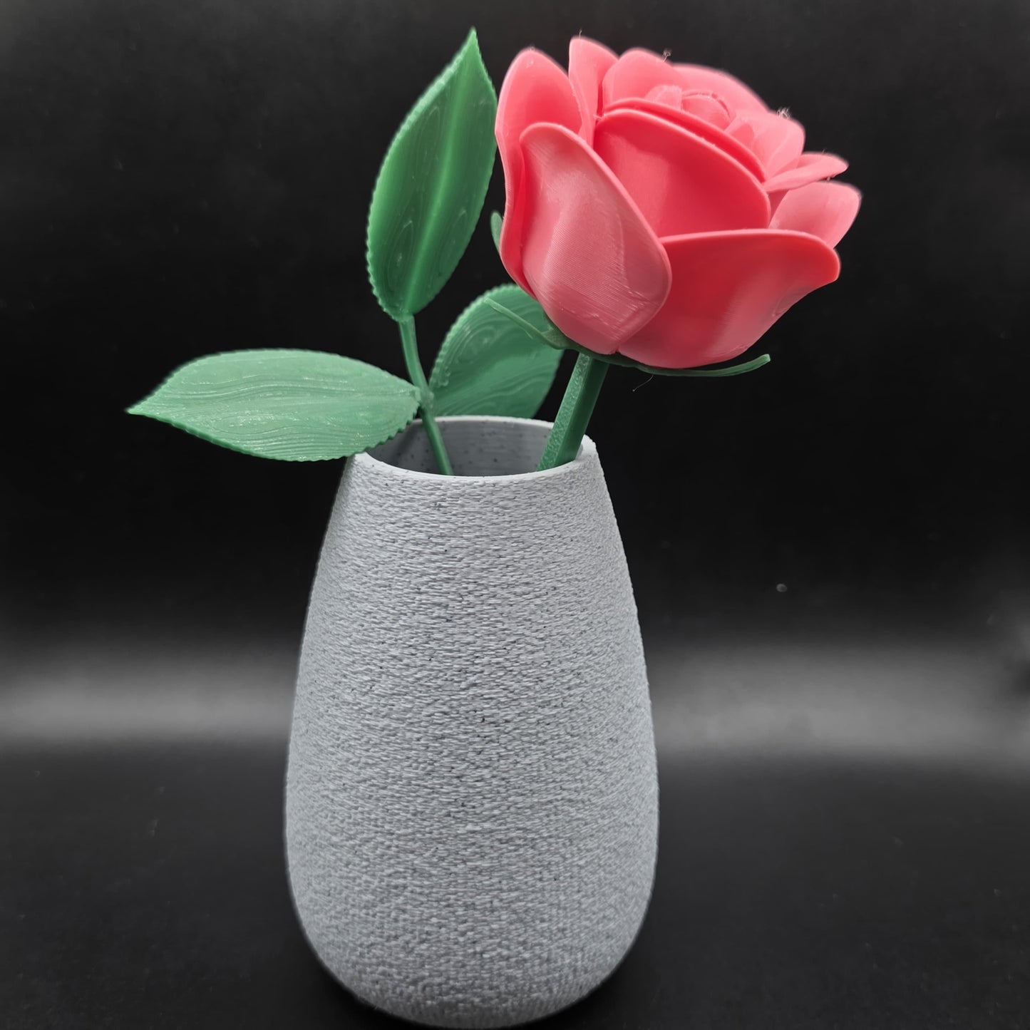 Vaso com Rosa