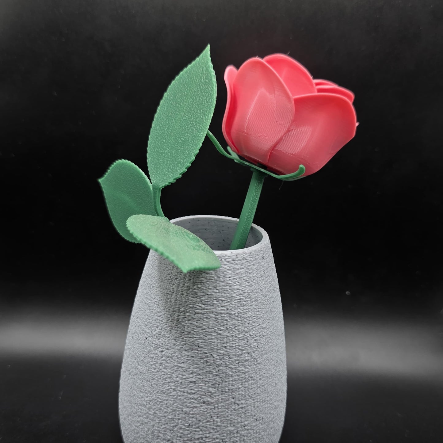 Vaso com Rosa