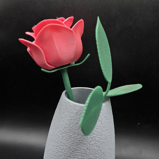 Vaso com Rosa