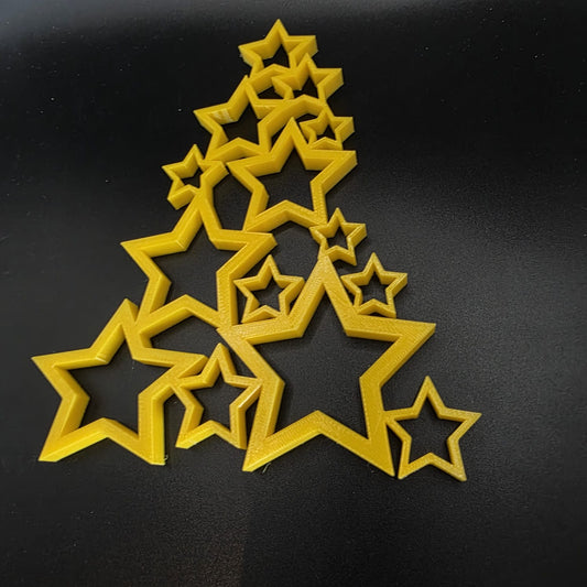 Árvore de Natal Estrelas