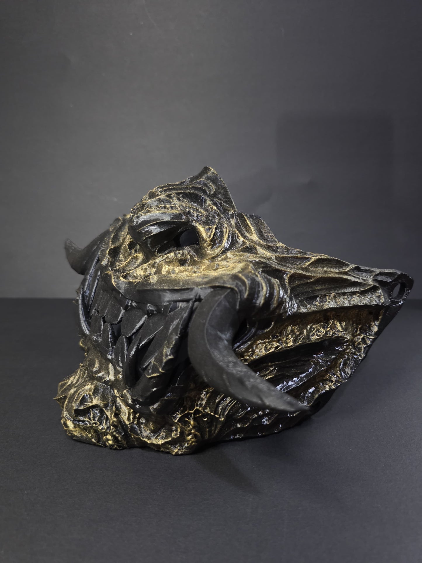 Golden Oni Mask