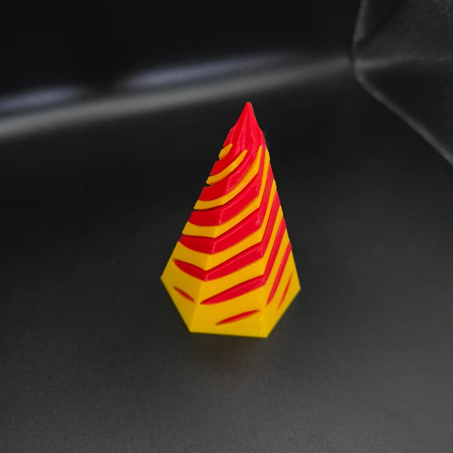 Piramide Hexagonal Anti-stress