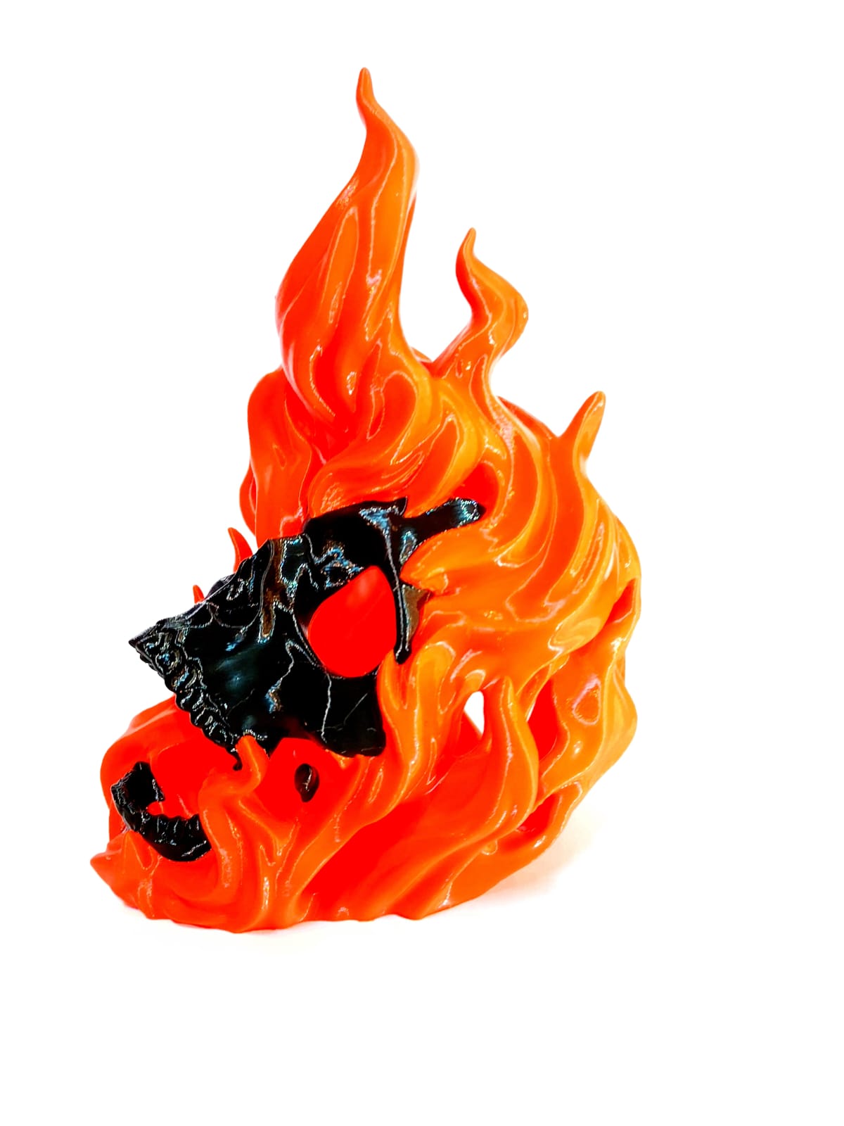 Flaming Skull