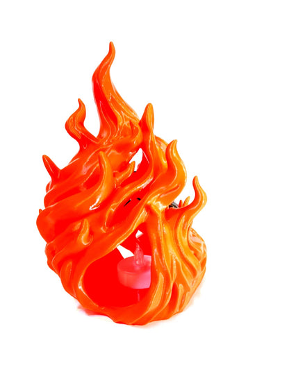 Flaming Skull