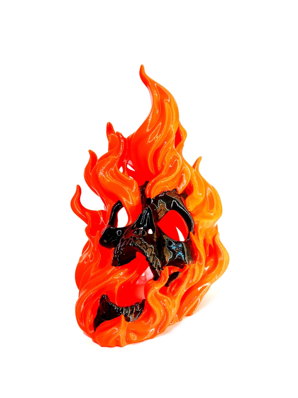 Flaming Skull