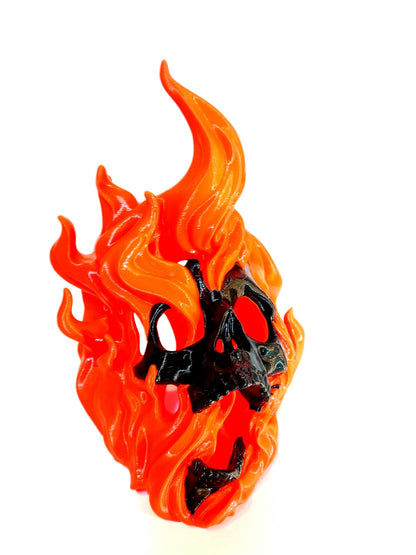 Flaming Skull