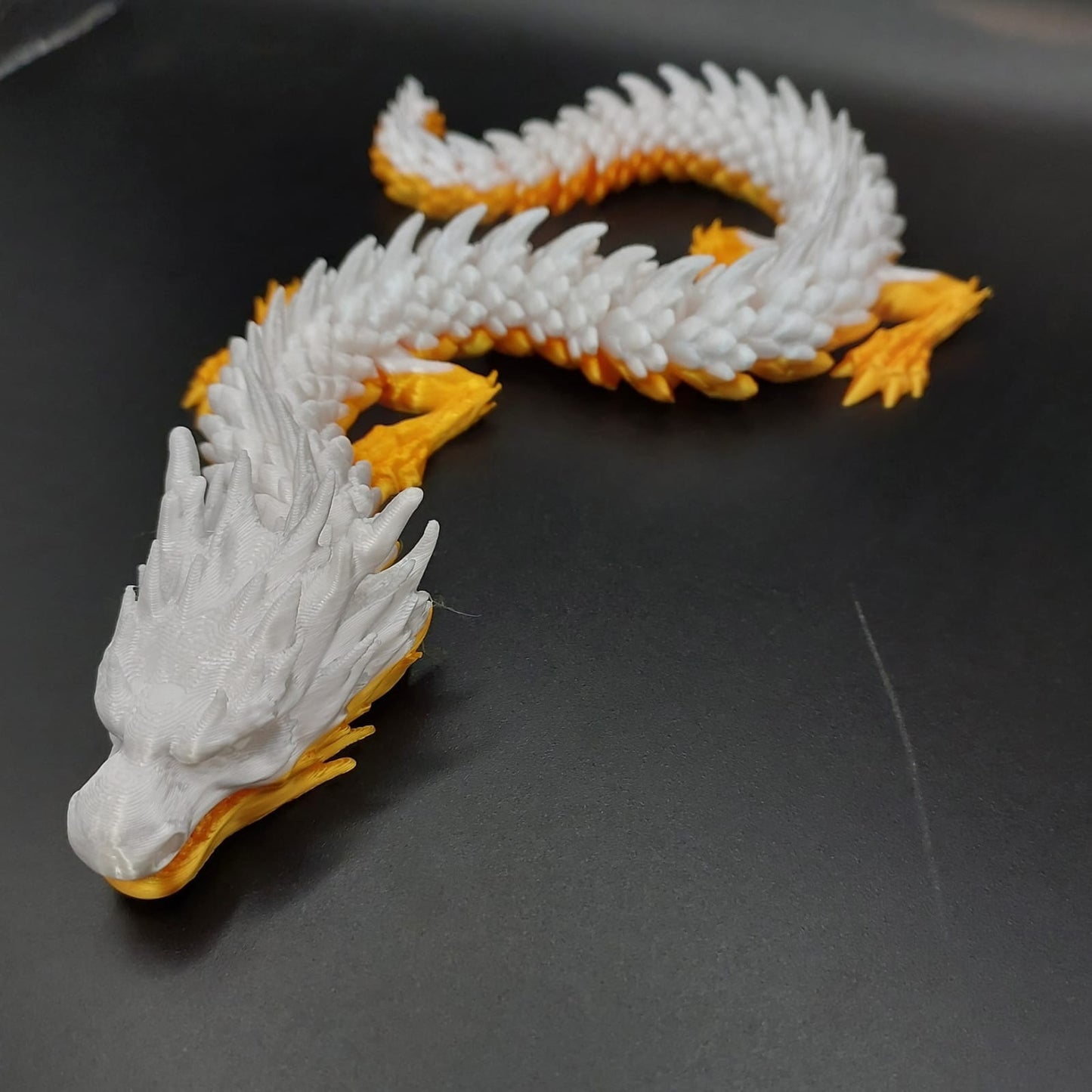 Golden Snow Dragon