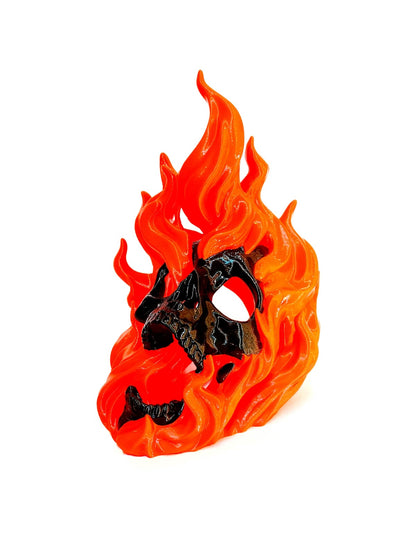 Flaming Skull