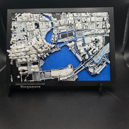 Topografia Singapura