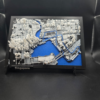 Topografia Singapura