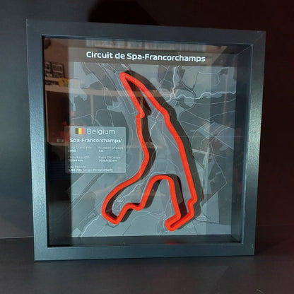 Quadro Pista de Spa-Francorchamps