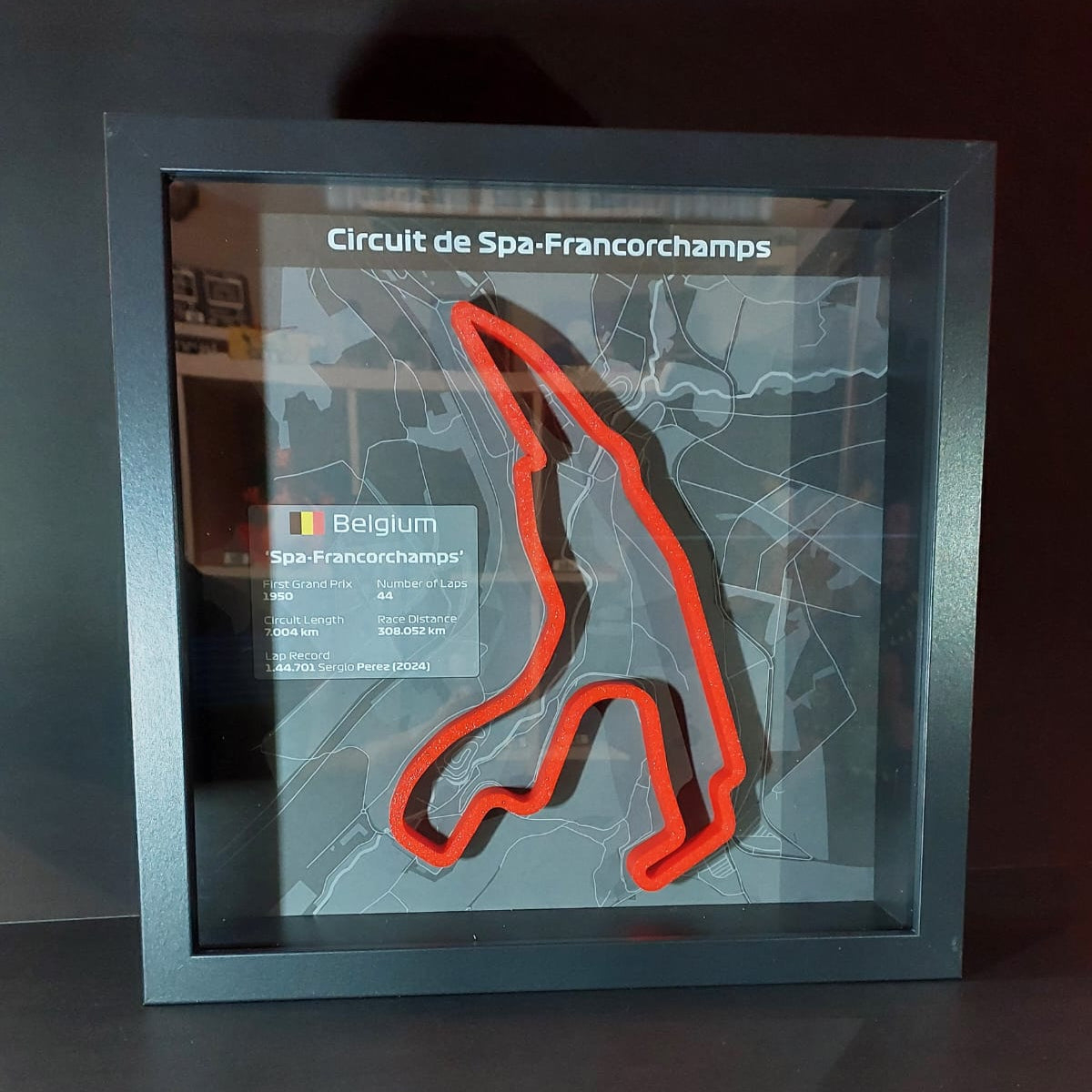 Quadro Pista de Spa-Francorchamps