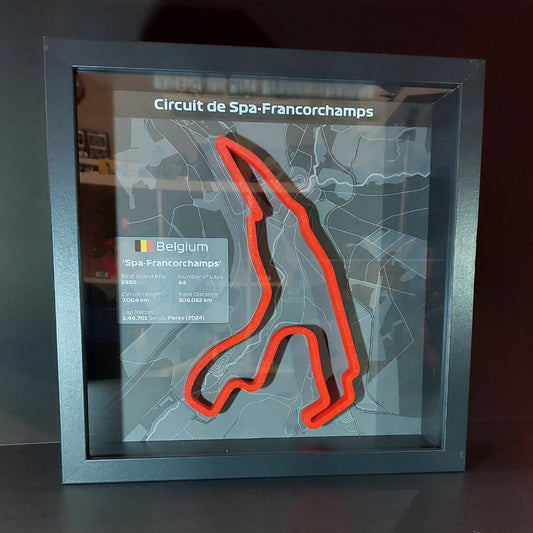 Quadro Pista de Spa-Francorchamps